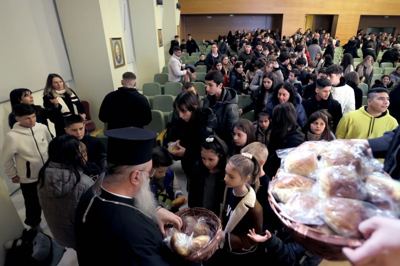 Κοπή Βασιλόπιτας Γραφείου Νεότητος Ι. Μ. Δράμας
